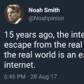 網路想要碎片化,把整個世界都扔到一個房間裡是行不通的 The internet wants to be fragmented, Throwing the whole world into a single room together doesn't work.