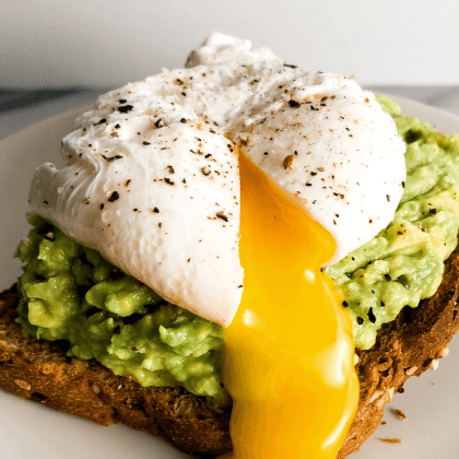 水波蛋 (半熟水煮荷包蛋) Poached egg