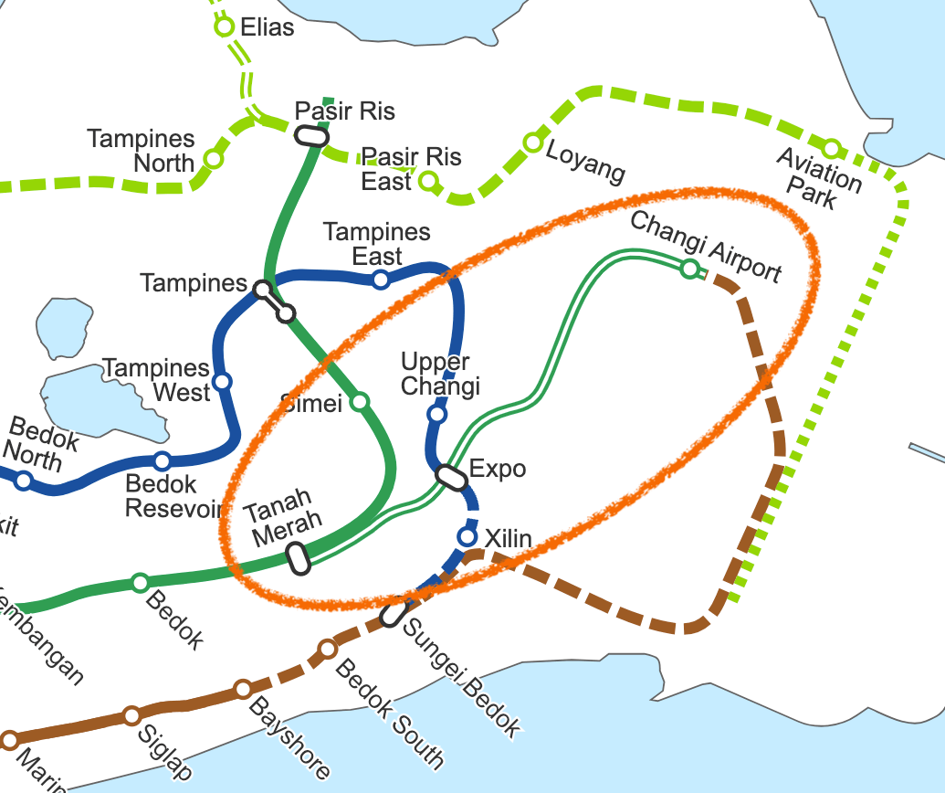 在新加坡機場怎麼搭 MRT 去市區?