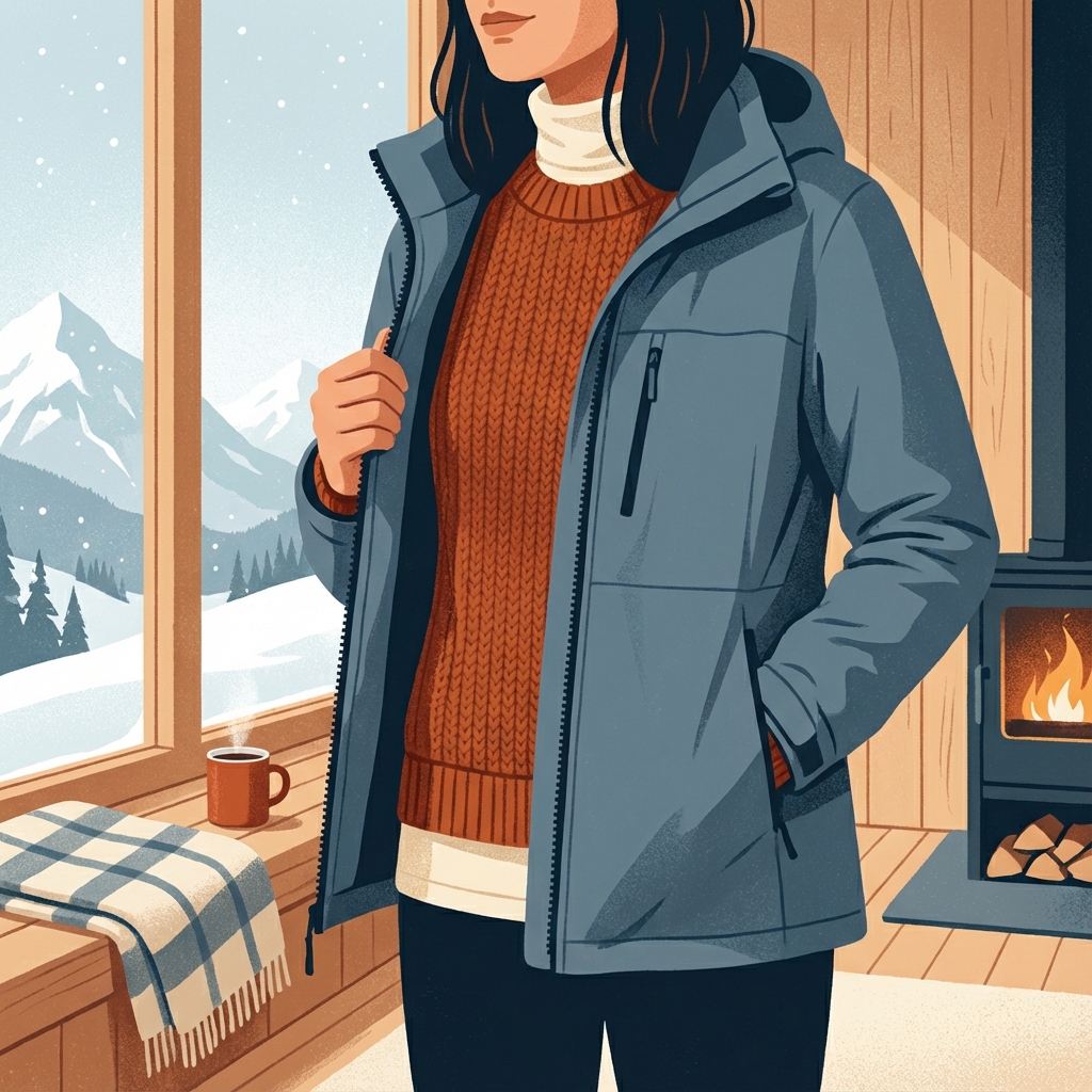 善用洋蔥式穿法調節體溫